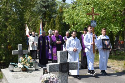 uroczystości pogrzebowe księdza prałata Edmunda Cisaka 55
